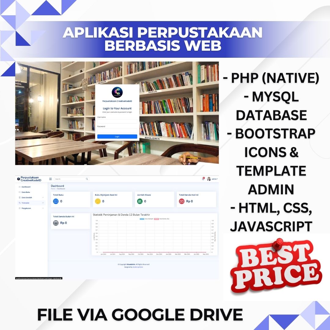 Aplikasi Perpustakaan Berbasis Web