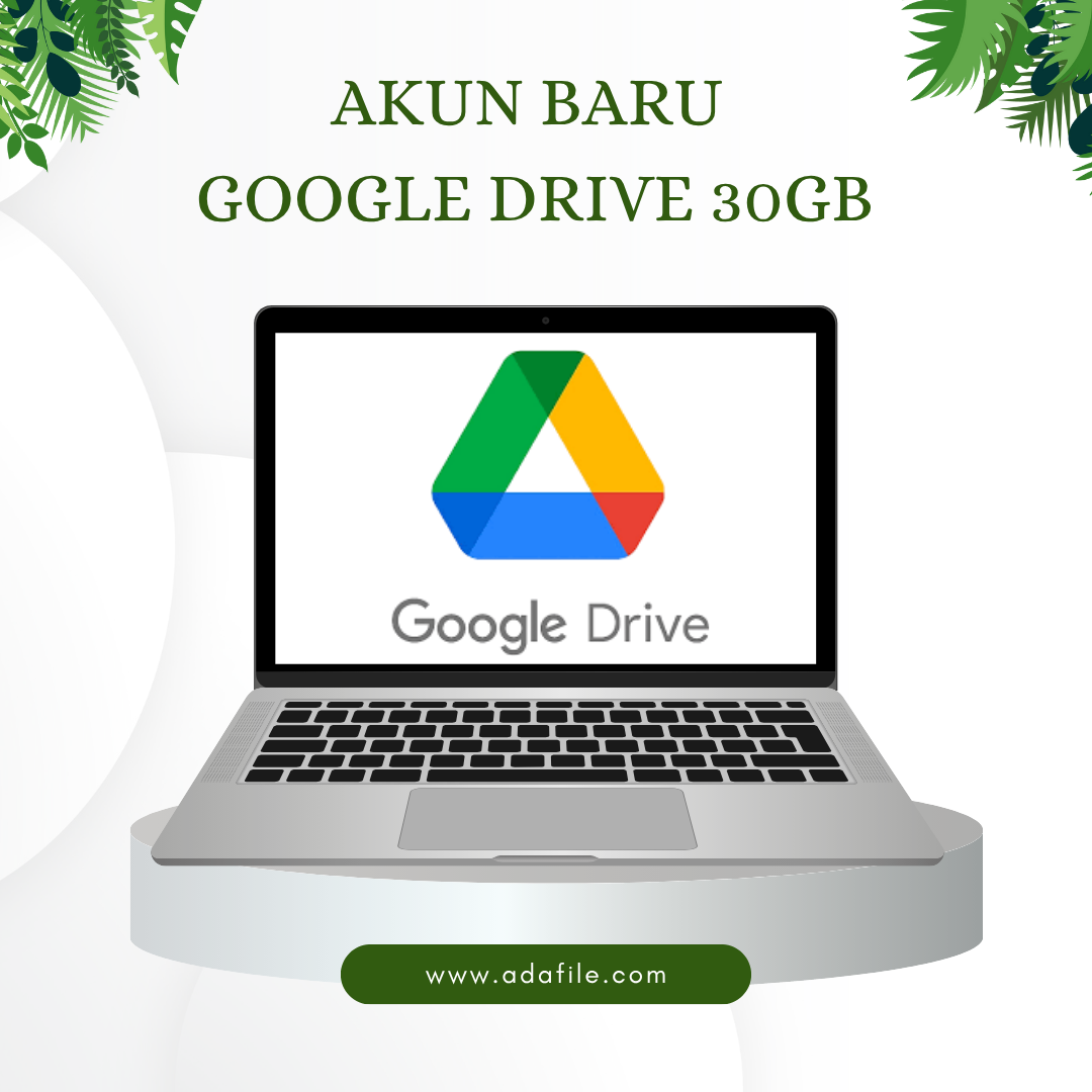 Akun Baru Google Drive Storage Seumur Hidup 30gb